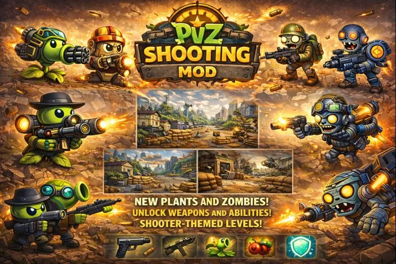 What Is PvZ Shooting Mod?