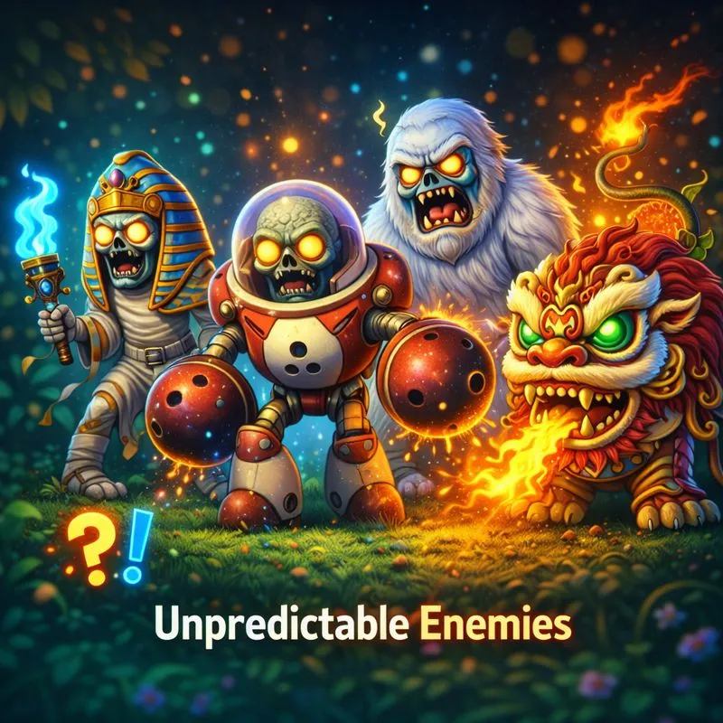 Unpredictable Enemies